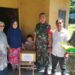 TNI Peduli, Beri Bantuan Perlengkapan Bayi ke Ibu Hamil Kurang Mampu di Kecamatan Samudera