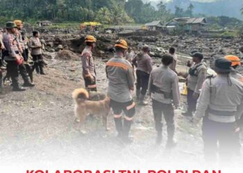 Mencari 3 Warga Hilang Mabes Polri dan Polda NTT Terjunkan 4 Anjing Pelacak Telusuri Aliran Sungai