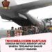TNI Kembali Kirim Bantuan Dengan Cara Airdrop Untuk Warga Terdampak Banjir di Aceh Tamiang