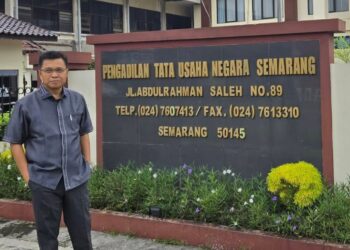 Endang Hadrian Menangani Sengketa Tanah dengan Kompleksitas Tinggi Dan Objek Ratusan Sertifikat Di PTUN Semarang Jawa Tengah