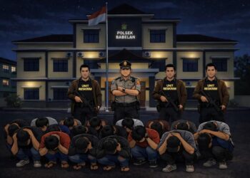 Tidak Ada Kata Toleransi, Polres Metro Bekasi mengamankan 13 Pelaku kekerasan secara bersama sama terhadap orang.