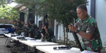 Tingkatkan Profesionalisme, Kodaeral XIV Sorong Gelar Latihan Uji Terampil Glagaspur Tingkat I dan II