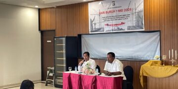 Polda Papua Barat Daya dan Serikat Buruh Perkuat Sinergitas Jelang May Day 2026 di Kota Sorong